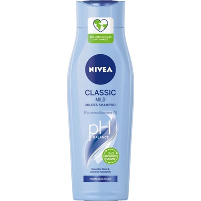 Nivea Classic Mild šampón na normálne vlasy 250 ml