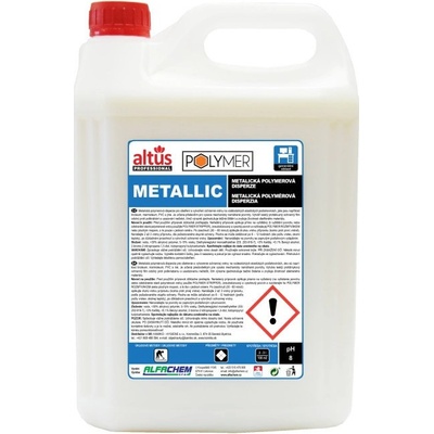 ALFACHEM ALTUS Professional POLYMER Metallic, vosk na podlahy, 5 l