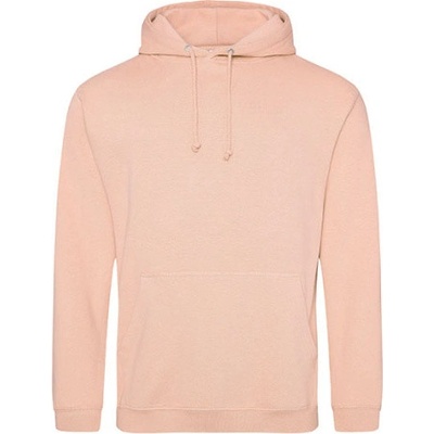 Just Hoods Unisex mikina s kapucňou JH001 Peach Perfect