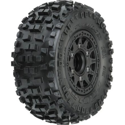 Pro-Line koleso 2.2/3.0" pneu Badlands disk Raid H12 čierny 2
