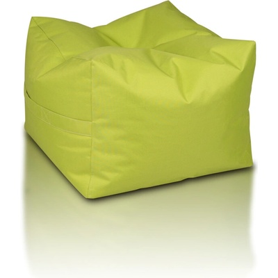 INTERMEDIC SK Sedací vak Taburetka CUBO polyester NC01 - Zelená svetlá olivová