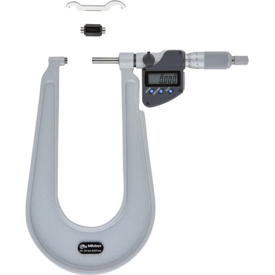 Mitutoyo Digimatic Třmenový mikrometr na měř.tloušťky plechů IP65 25-50 mm 389-252-30