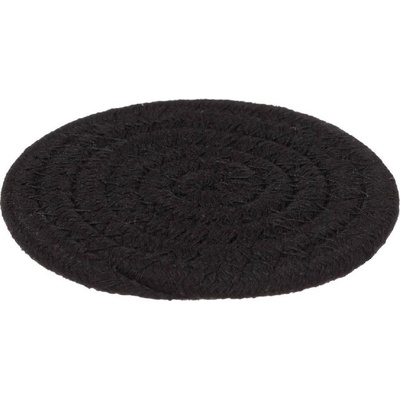 Черна текстилна подложка за чаша