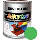 Rust Oleum Alkyton antikorózna farba na hrdzu 2v1 Ral 6018 zelenožltá 750 ml