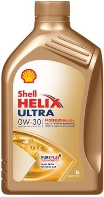 Shell Helix Ultra Professional AJ-L 0W-30 1 l od 9,65 € - Heureka.sk