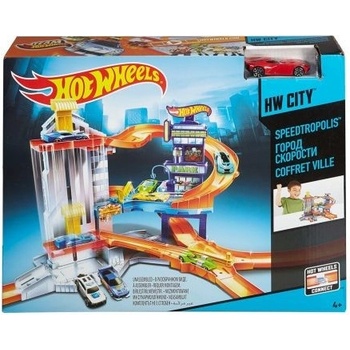 Hot Wheels set dobrodružství ve městě