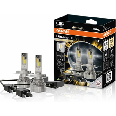 Osram LEDriving HL Allseason H4 P43t 12V 44W 6000K/2700K 64193DWALL-2HB