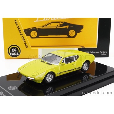Paragon-models De tomaso Pantera Rhd 1972 Žlutá 1:64