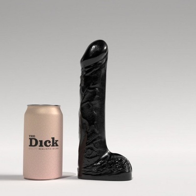 The Dick TD06 Lorenzo čierne realistické dildo 24 x 5 cm