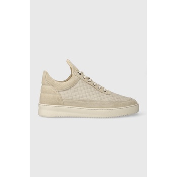 Filling Pieces Кожени маратонки Filling Pieces Low Top Quilted в бежово 10100151919 (10100151919)