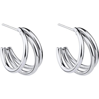 Silenti Jewelry Сребърни обеци "Внушение