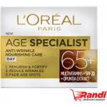  Крем за лице L`Oreal Age Specialist 65+дневен 50мл