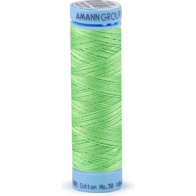 Bavlněné nitě 100 m Etiketní č.50 Triana Amann 1527 Sea Crest