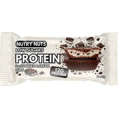 Proteinové košíčky Cookies & cream 2 x 21 g – Zbozi.Blesk.cz