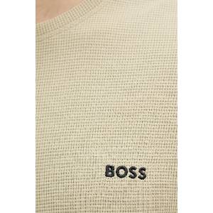 HUGO BOSS мъжки с памук Waffle LS-Shirt (50535870)