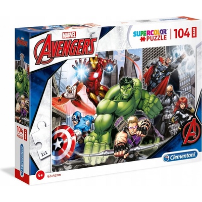 Clementoni Avengers: Zvítězíme MAXI 104 dílků