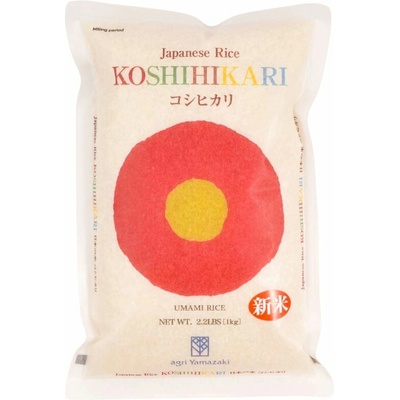 Agri Yamazaki Koshihikari japonská rýže 1 kg