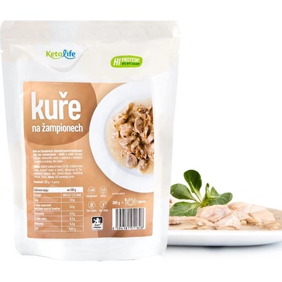 KetoDiet Kuře na žampionech 300 g