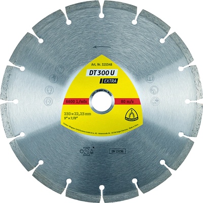 Klingspor Kotouč diamantový segmentový 115 x 7 x 1,6 x 22,2 mm KLD325345