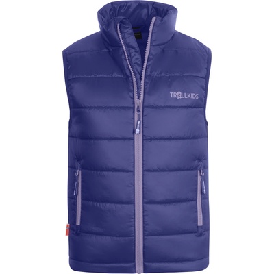 TROLLKIDS Детски синтетичен елек Trollkids Kids Trondheim Vest Synthetic vest - Dark Purple / Lavender - размер 140 (EU) (703-2400-0617)