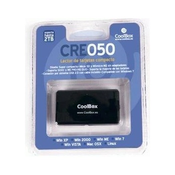 CoolBox Четец за карти CoolBox CRCOOCRE050 Черен