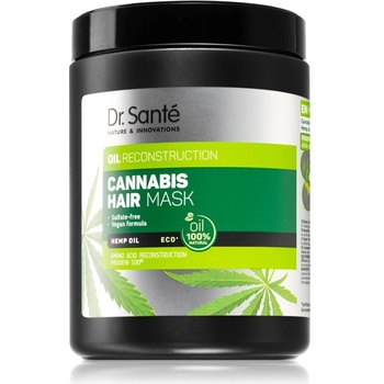 Dr. Santé Cannabis регенерираща маска за увредена коса 1000ml