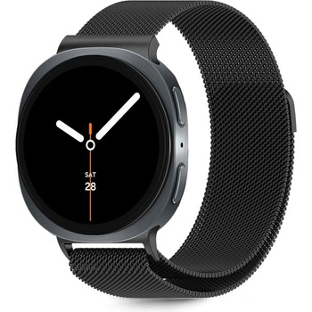 Tech-Protect Стоманена верижка за часовник Samsung Galaxy Watch 8 (40/44mm) / 8 Classic (46mm) от Tech-Protect MilaneseBand - Black (5906302331888)