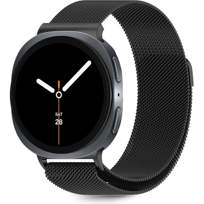 Tech-Protect Стоманена верижка за часовник Samsung Galaxy Watch 8 (40/44mm) / 8 Classic (46mm) от Tech-Protect MilaneseBand - Black (5906302331888)