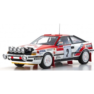 Kyosho Toyota Celica GT-Four C. Sainz No.2 Winner Monte Carlo 1991 1:18