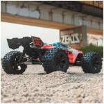ARRMA Kraton 6S V6 BLX 1: 8 4WD RTR син/червен