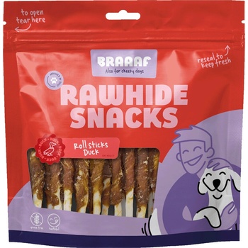 Braaaf Roll Sticks Duck 30 ks 12,5 cm