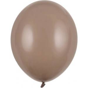 Party Deco Пастелен латексов балон - капучино, 30 см (sb14p-033j)