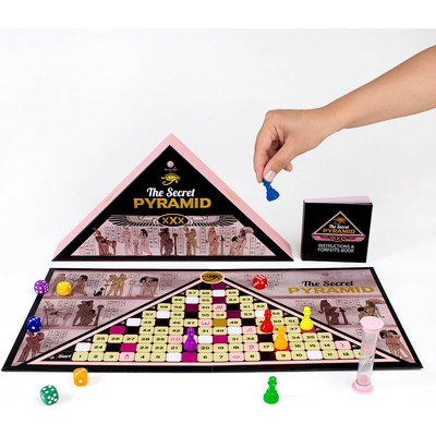 Secret Play The Secret Pyramid Board Game English Version