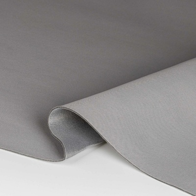 TextilCentrum.cz Potahová látka na STROPNICI do auta AUTOMOTIVE HEADLINER KOPER MONO 89, světle šedá, tloušťka 3 mm, s molitanem a síťkou, š.180cm (látka v metráži)