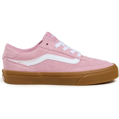 Vans dámske topánky Brooklyn Ls ružová/zelená