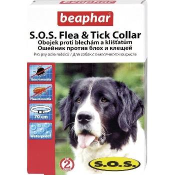 Beaphar SOS antiparazitní obojek pro psy 70 cm