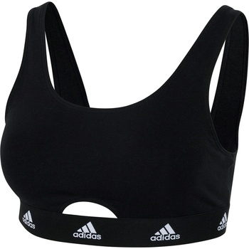 adidas Бюстие Adidas Active Comfort Cotton Scoop Bralette - Black