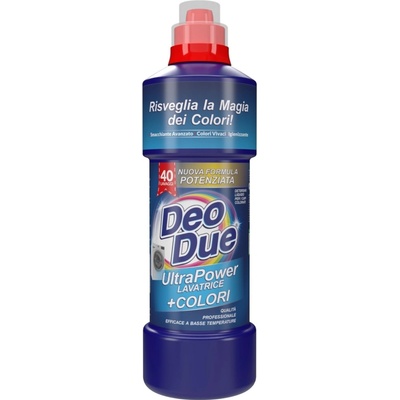 Deo Due prací gél Ultra Power+ Colori 1000 ml 40 PD