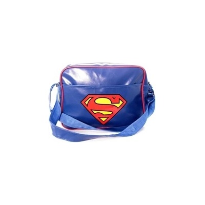 Brašna Superman logo modrá