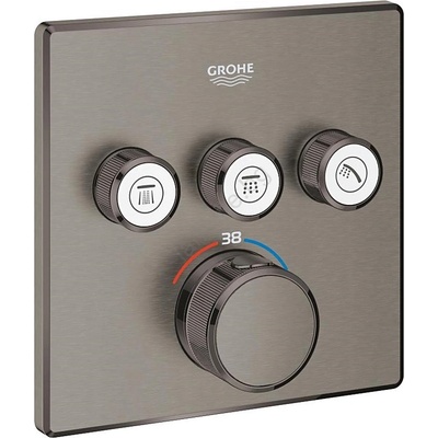 GROHE 29126AL0 - Термостат GROHTHERM SMARTCONTROL 158 × 158 mm графит (GH0687)