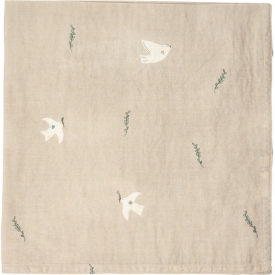 Cotton Hug Бебешка памучна пелена Cotton Hug - Птички, 120 х 120 cm (CH082)