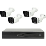 PNI IP810-4IP8 - Комплект за видеонаблюдение 8MPx, 10-канален 4K NVR и 4 външни 8MPx IP камери (IP810-4IP8)