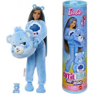 Barbie Cutie Reveal Care Bears Series a doplňky Grumpy Bear – Zboží Dáma