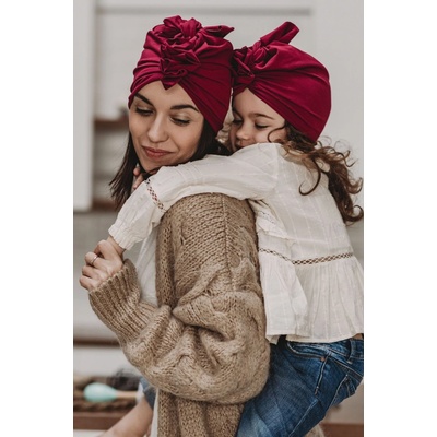 Turban Organic pestré odtiene Sweet Peach