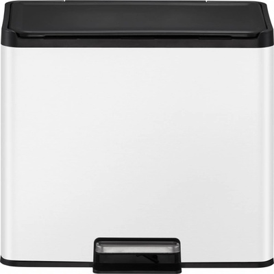 EKO-Europe EKO Кош за разделно събиране ESSENTIAL - 2 х 15 л. - бял (EKO 822863 -White)