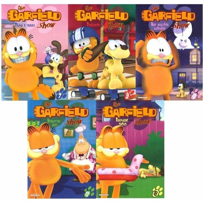 Garfield Show kolekce 7+9+10+12+18 5 DVD
