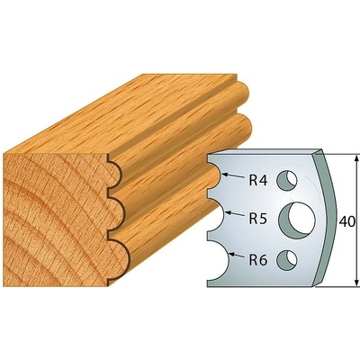 IGM Professional IGM Profil 090 - pár nožov 40x4mm SP F026-090