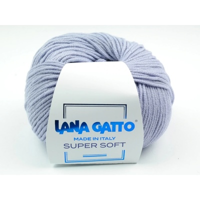 Lana Gatto pletací příze vlna merino SUPER SOFT lila