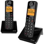 Alcatel Безжичен DECT телефон Alcatel S280 EWE DUO - черен (B1015166_1) Телефонни апарати