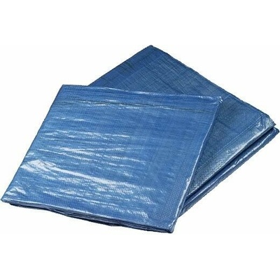 Den Braven zakrývacia plachta s kovovými okami Standard 60 g/m2 6 x 8 mmodrá